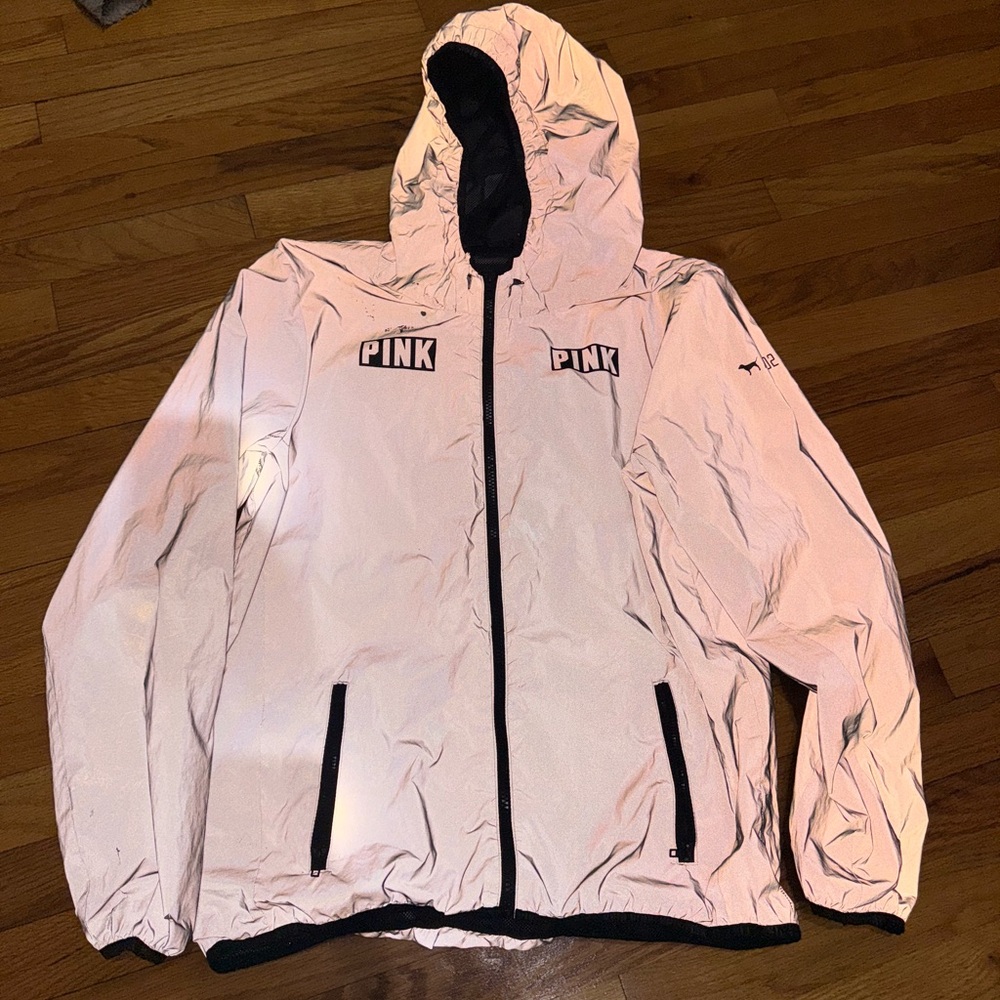PINK VS Reflective Hooded Jacket LIMITED EDITION